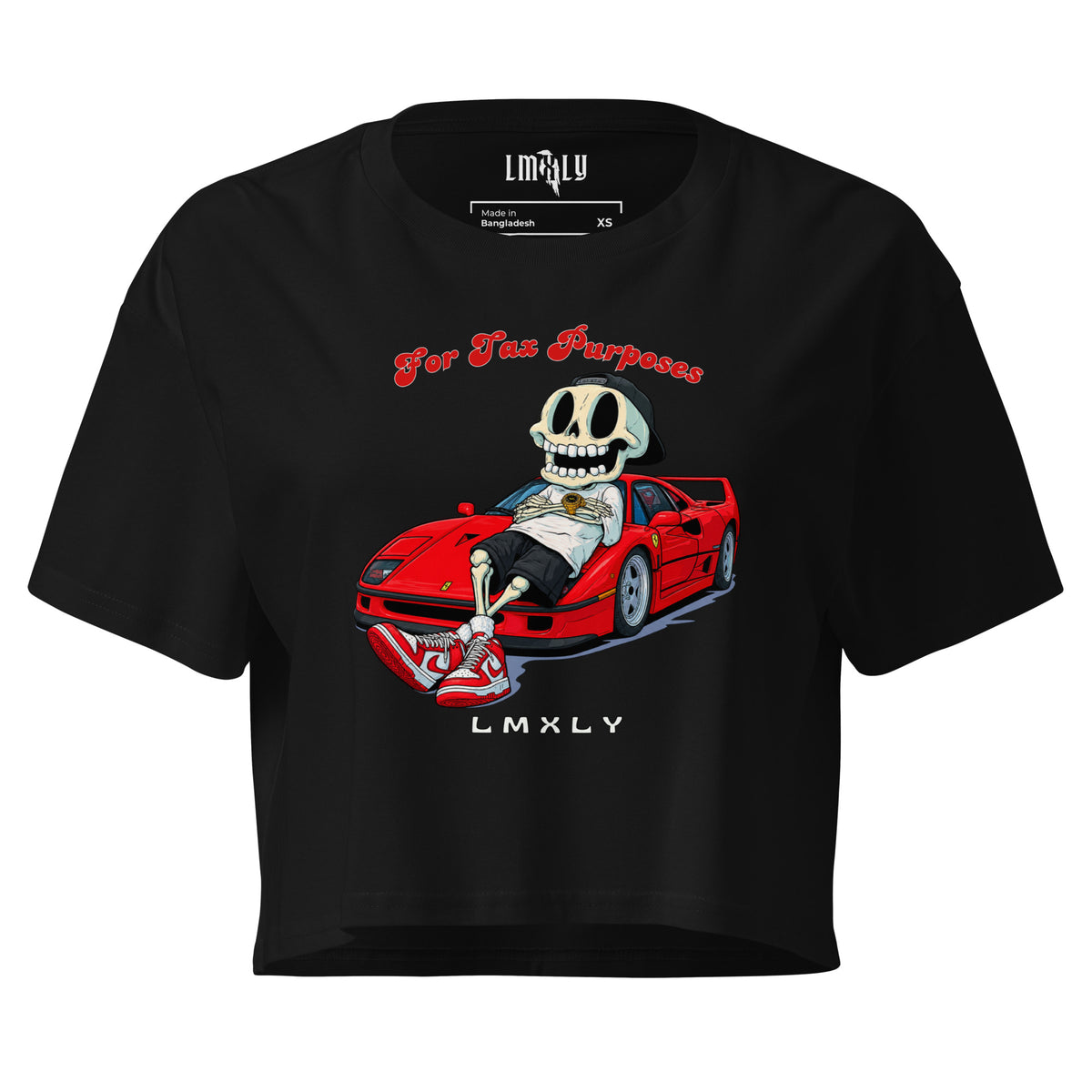 For Tax Purposes Crop Top