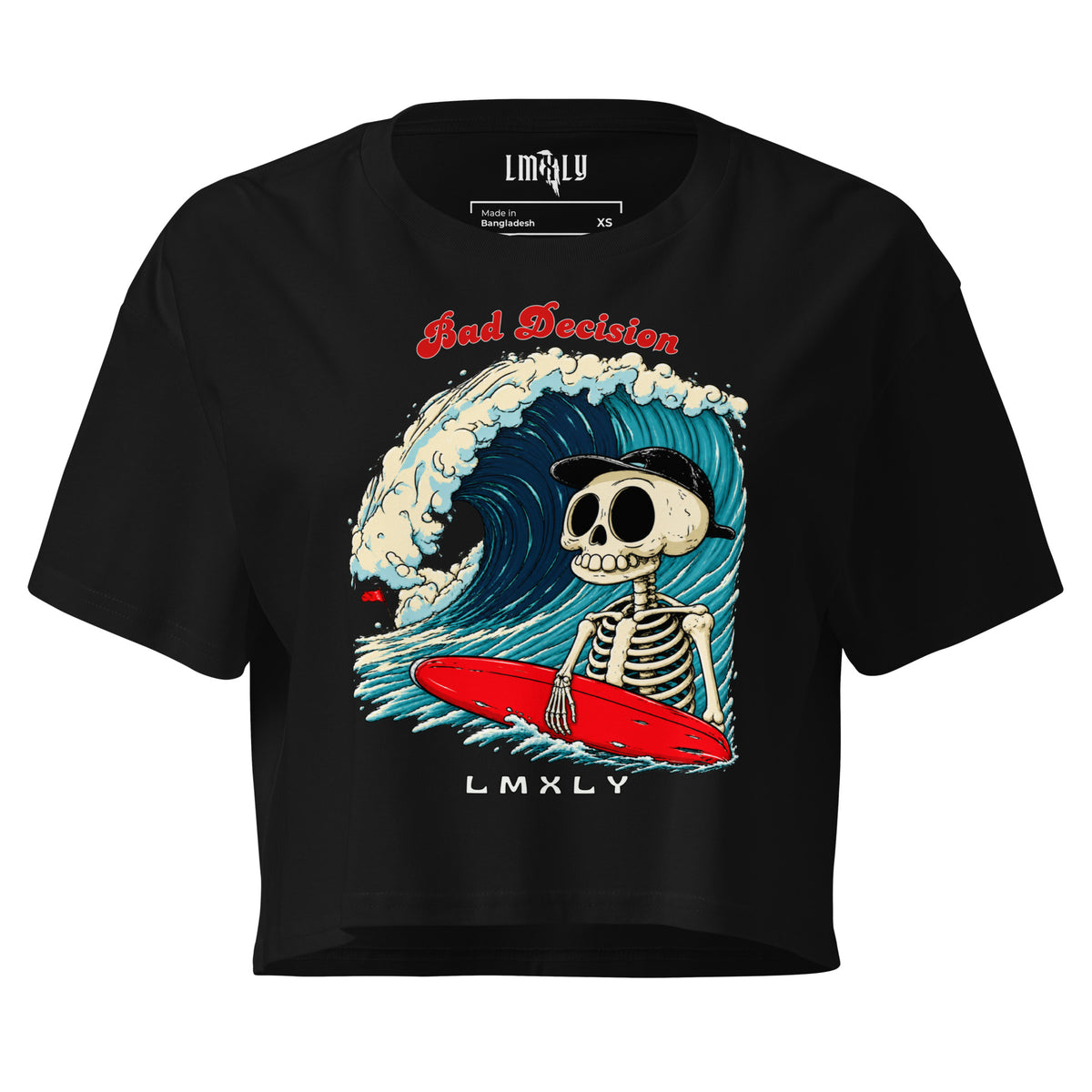 Bad Decision Crop Top