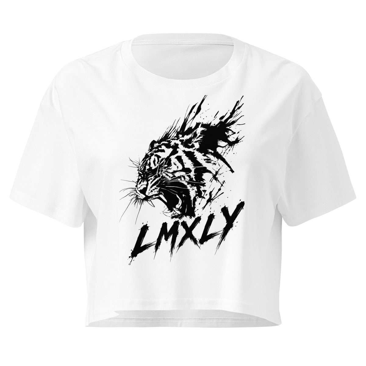 Defiant Tiger Crop Top