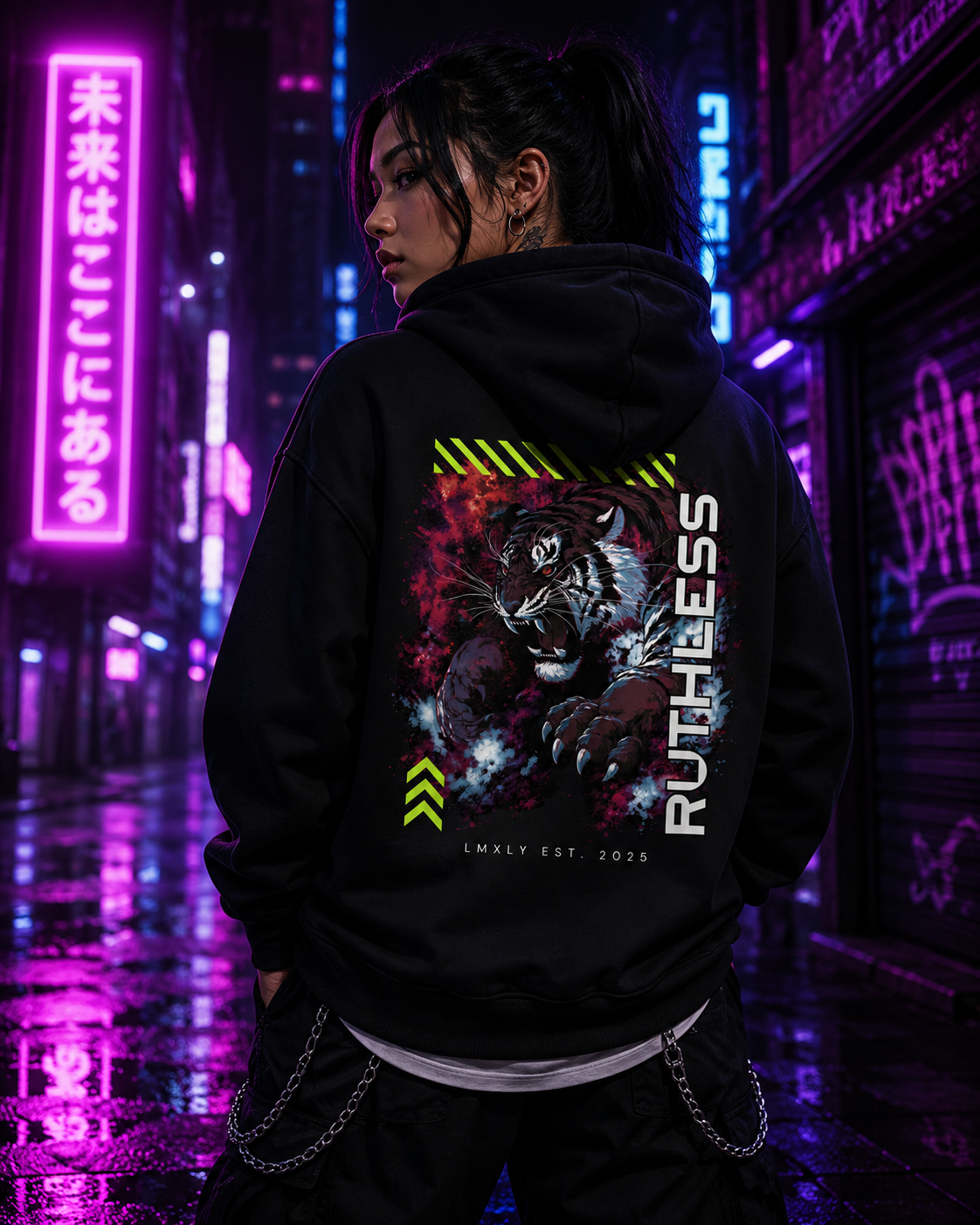 Ruthless Tiger Hoodie