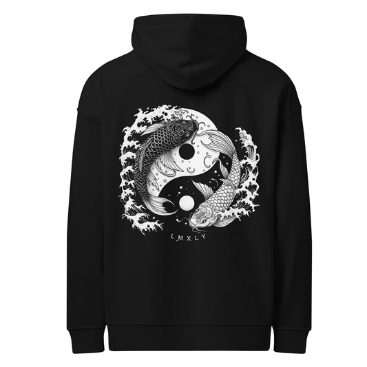 Ying Yang Koi Hoodie