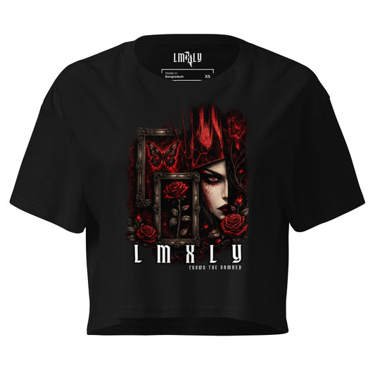 Crown The Damned Crop Top