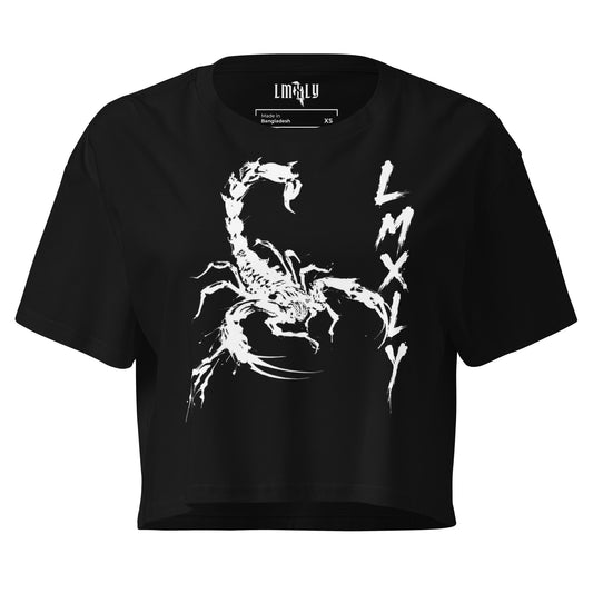Defiant Scorpion Crop Top