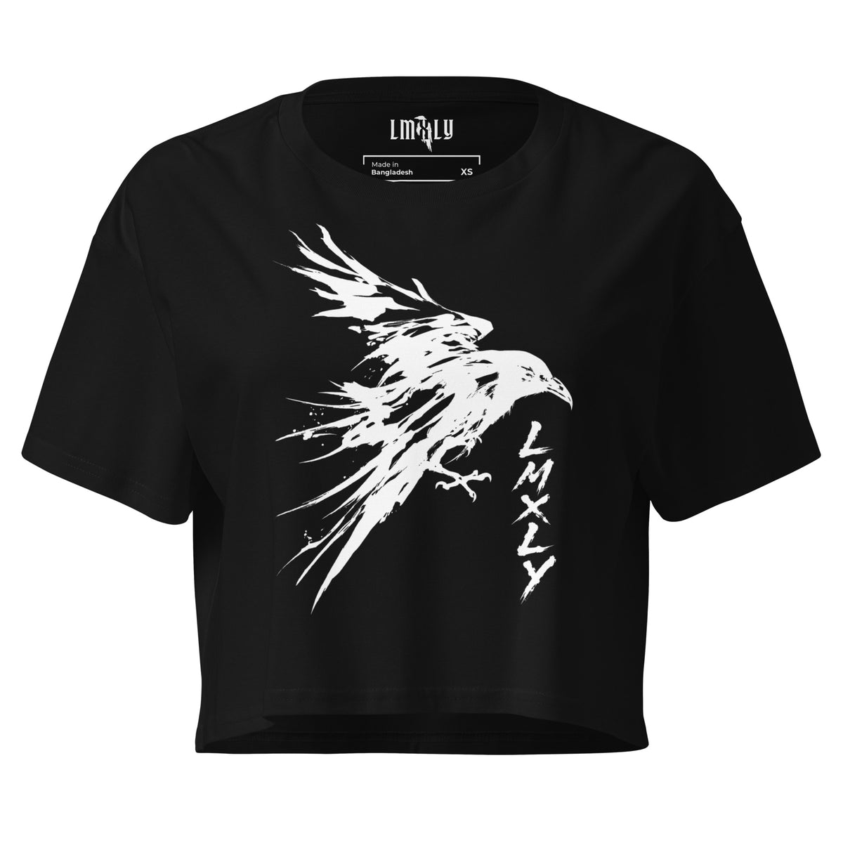 Defiant Raven Crop Top