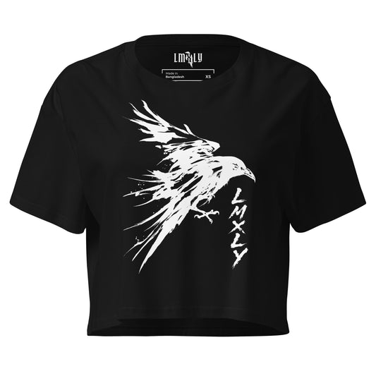 Defiant Raven Crop Top