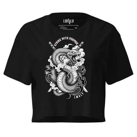 Strike With Purpose Crop Top