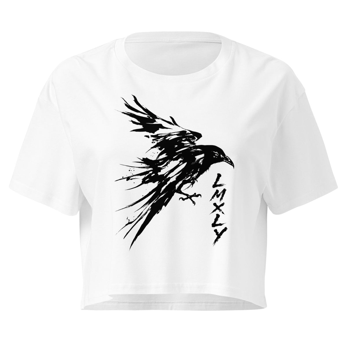 Defiant Raven Crop Top